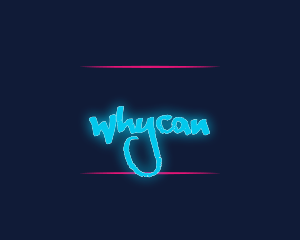 Network - Graffiti Neon Wordmark logo design