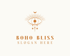 Eye Boho Mystic logo design