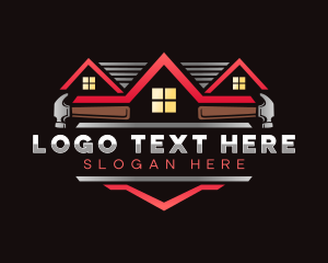 Hammer - Hammer House Builder logo design