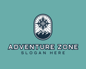 Compass Mountain Adventure logo design