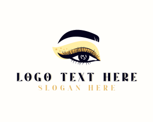 Eyelash Extension - Eyebrow Eyelash Salon logo design