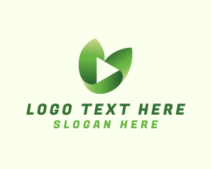 Organic - Nature Media Player logo design