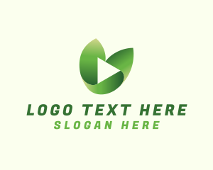 Modern - Nature Media Player logo design