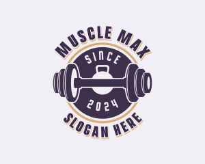 Bodybuilding - Gym Weights Bodybuilding logo design
