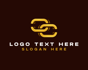Construction - Chain Accessory Letter C logo design