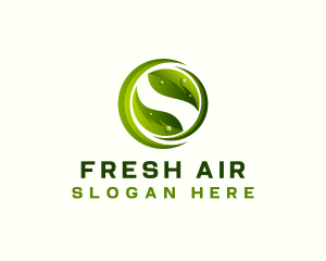 Environmental Plant Leaf logo design