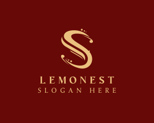 Seamstress - Elegant Boutique Letter S logo design
