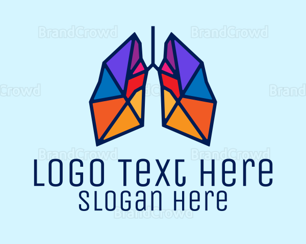 Colorful Lung Center Logo
