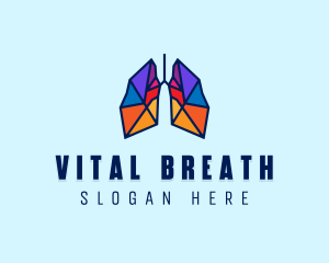 Respiratory Lung Center logo design