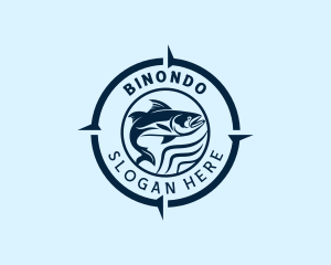 Salmon - Fish Salmon Fishery logo design