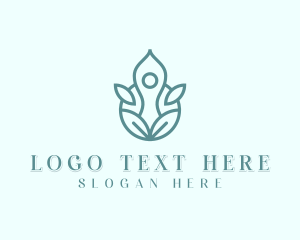 Peace - Health Meditation Zen logo design