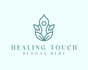 Health Meditation Zen logo design