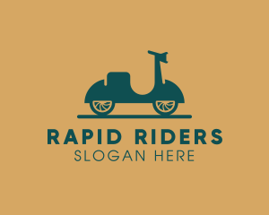 Motorcycle - Vehicle Scooter Motorcycle logo design