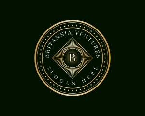 Luxury Finance Bank logo design