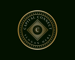 Luxury Finance Bank logo design