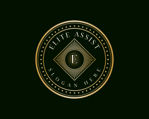 Luxury Finance Bank logo design