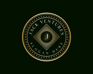 Luxury Finance Bank logo design