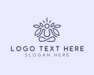 Yogi - Spiritual Meditation Yoga logo design