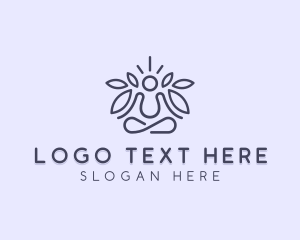 Spiritual - Spiritual Meditation Yoga logo design