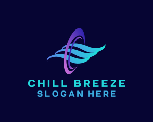 Cooling - Cooling Wave Breeze logo design