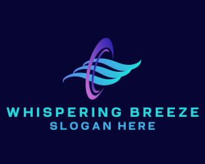 Cooling Wave Breeze logo design