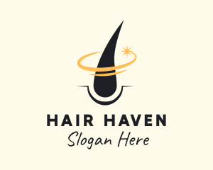 Hair - Hair Dermatology Orbit logo design