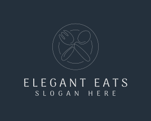 Spoon Fork Dining logo design