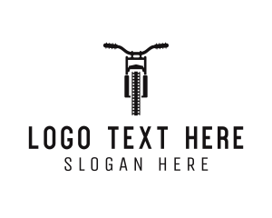 Bicycle - Motorcycle Motion Film logo design