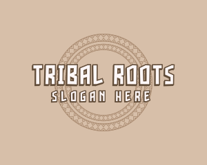 Circle Tribal Pattern logo design