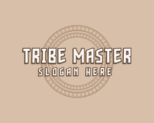 Circle Tribal Pattern logo design