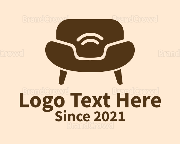 Sofa Telephone Signal Logo