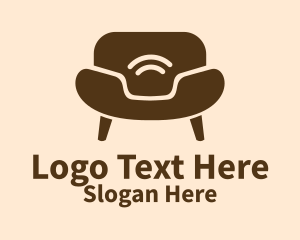 Sofa Telephone Signal Logo