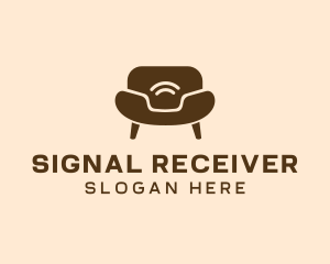 Sofa Telephone Signal logo design