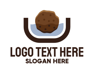 Baker - Chocolate Cookie Dip logo design