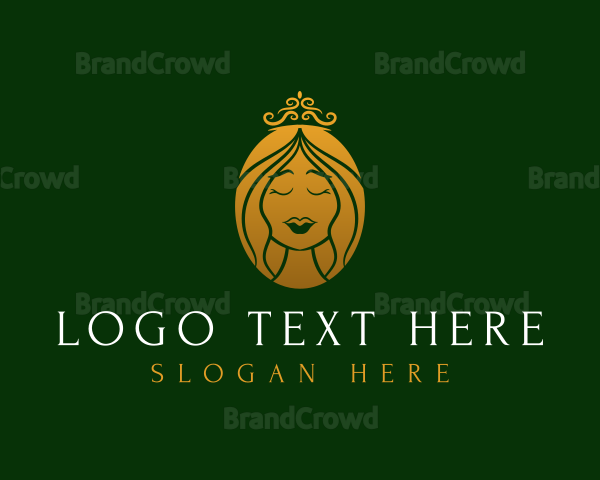 Queen Luxury Crown Logo