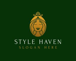Regal - Queen Luxury Crown logo design