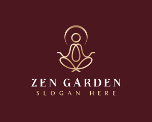 Spiritual Zen Meditation logo design