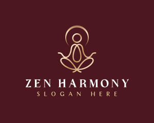 Spiritual Zen Meditation logo design