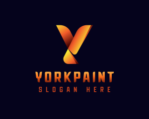 Creative Brand Letter Y logo design