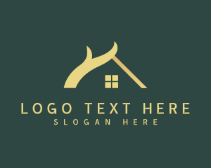 Realtor - Wood Branch House logo design