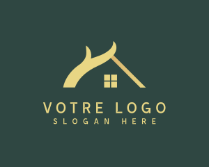 Wood Branch House logo design