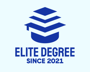 Degree - Graduation Cap Learning logo design