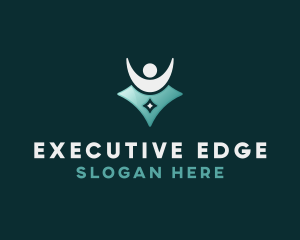 Leadership - Human Leadership Management logo design