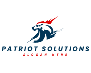 Patriot - Eagle Patriot Hawk logo design