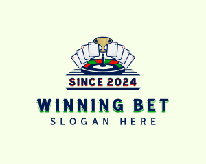 Bet - Trophy Gambling Casino logo design