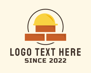 Brick Construction Hat Logo