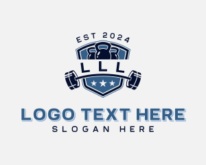 Bodybuilder - Bodybuilding Gym Weights logo design