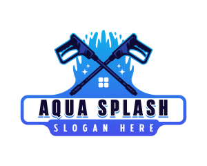 Splash - House Splash Cleaner logo design