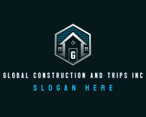 Construction Builder Renovation logo design