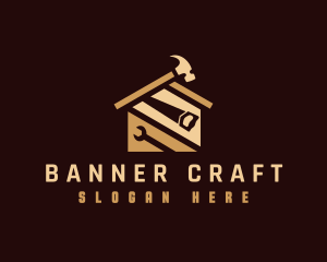 Handyman Construction Tools Repair logo design